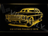Ford XW GTHO Phase 2 1970 LED Neon Sign Electrical - Yellow - TheLedHeroes