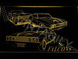 Ford Falcons X LED Neon Sign USB - Yellow - TheLedHeroes