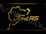 Ford RS N??rburgring LED Neon Sign Electrical - Yellow - TheLedHeroes