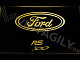 FREE Ford RS 500 LED Sign - Yellow - TheLedHeroes