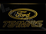 Ford Team RS LED Neon Sign USB - Yellow - TheLedHeroes
