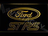 Ford ST/RS LED Neon Sign USB - Yellow - TheLedHeroes