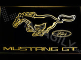 Mustang GT LED Sign - Yellow - TheLedHeroes