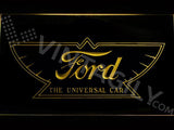 Ford The Universal Car LED Neon Sign USB - Yellow - TheLedHeroes