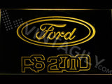 FREE Ford RS 2000 LED Sign - Yellow - TheLedHeroes