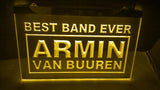 Armin Van Buuren Best Band Ever LED Neon Sign Electrical - Yellow - TheLedHeroes