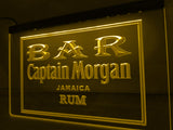 FREE Captain Morgan Jamaica Rum Bar LED Sign - Yellow - TheLedHeroes