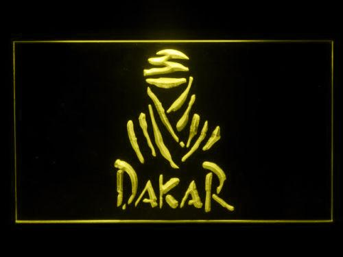 Dakar Rally LED Neon Sign Electrical - Yellow - TheLedHeroes