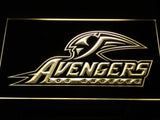 Los Angeles Avengers LED Neon Sign USB - Yellow - TheLedHeroes