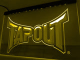 Tapout LED Neon Sign USB - Yellow - TheLedHeroes