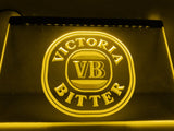 Victoria Bitter Beer LED Neon Sign USB - Yellow - TheLedHeroes