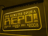 Repo! The Genetic Opera LED Neon Sign Electrical - Yellow - TheLedHeroes