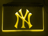 FREE New York Yankees (10) LED Sign - Yellow - TheLedHeroes