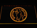 Boston Celtics 2 LED Neon Sign Electrical - Yellow - TheLedHeroes
