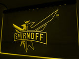 Smirnoff Vodka Wine Beer Bar LED Neon Sign Electrical - Yellow - TheLedHeroes