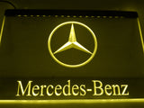 FREE Mercedes Benz 2 LED Sign - Yellow - TheLedHeroes
