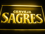 Sagres Cerveja LED Neon Sign Electrical - Yellow - TheLedHeroes