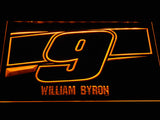 FREE William Byron LED Sign - Yellow - TheLedHeroes