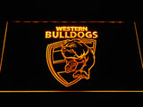 Western Bulldogs LED Sign - Yellow - TheLedHeroes