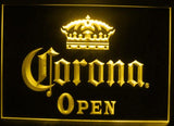 Corona Extra Open (2) LED Neon Sign USB - Yellow - TheLedHeroes