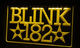 Blink 182 (2) LED Neon Sign Electrical - Yellow - TheLedHeroes