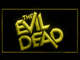 FREE The Evil Dead LED Sign - Yellow - TheLedHeroes