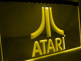 Atari Game PC Logo Gift Display LED Neon Sign USB - Yellow - TheLedHeroes