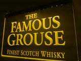 The Famous Grouse LED Neon Sign USB - Yellow - TheLedHeroes