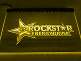 Rockstar Energy Drink LED Neon Sign USB - Yellow - TheLedHeroes