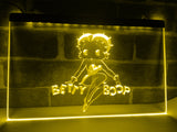 FREE Betty Boop LED Sign - Yellow - TheLedHeroes