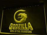 Godzilla King of the Monsters LED Neon Sign Electrical - Yellow - TheLedHeroes
