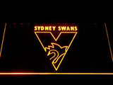 FREE Sydney Swans LED Sign - Yellow - TheLedHeroes
