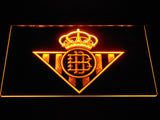 Real Betis LED Neon Sign USB - Yellow - TheLedHeroes