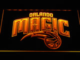 Orlando Magic 2 LED Neon Sign USB - Yellow - TheLedHeroes