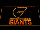 FREE Greater Western Sydney Giants LED Sign - Yellow - TheLedHeroes