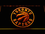 Toronto Raptors 2 LED Neon Sign Electrical - Yellow - TheLedHeroes