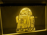Star Wars R2-D2 LED Neon Sign USB - Yellow - TheLedHeroes