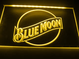 FREE Blue Moon LED Sign - Yellow - TheLedHeroes