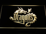 FREE New York Dragons LED Sign - Yellow - TheLedHeroes