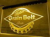 Grain Belt Beer LED Neon Sign Electrical - Yellow - TheLedHeroes