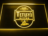 Tetley's Brewery LED Neon Sign Electrical - Yellow - TheLedHeroes
