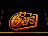 Sydney Sixers LED Neon Sign Electrical - Yellow - TheLedHeroes
