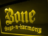 Bone Thugs-N-Harmony LED Neon Sign USB - Yellow - TheLedHeroes