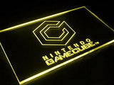 Nintendo Gamecube LED Neon Sign USB - Yellow - TheLedHeroes