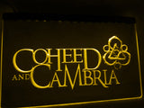 FREE Coheed and Cambria LED Sign - Yellow - TheLedHeroes