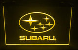 Subaru LED Neon Sign USB - Yellow - TheLedHeroes