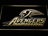 Los Angeles Avengers LED Neon Sign Electrical - Yellow - TheLedHeroes