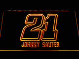 Johnny Sauter LED Sign - Yellow - TheLedHeroes