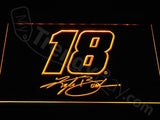 Kyle Busch LED Neon Sign Electrical - Yellow - TheLedHeroes