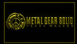 Metal Gear Solid Peace Walker LED Neon Sign Electrical - Yellow - TheLedHeroes